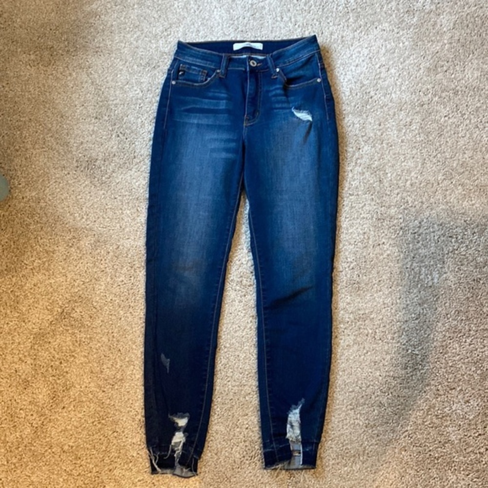 Vici Distressed Ankle Skinny